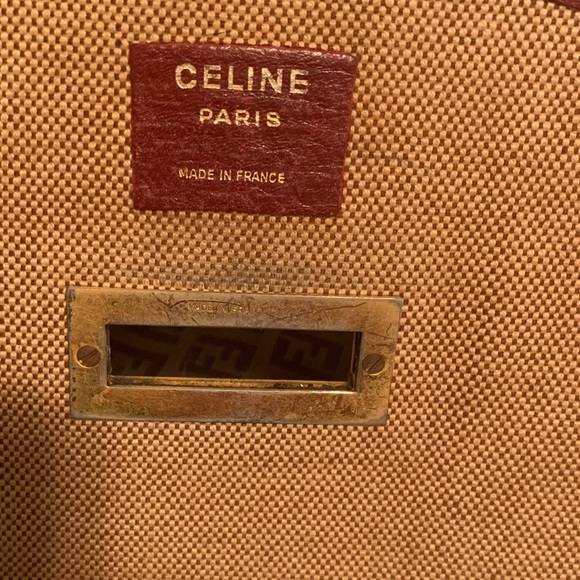 CELINE Vintage Crossbody Canvas - Picture 4 of 14